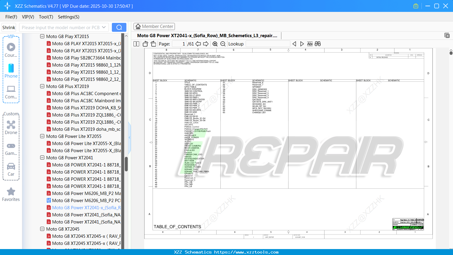 Motorola Moto G8 Power XT2041-x_(Sofia_Row)_MB_Schemetics_L3_repair